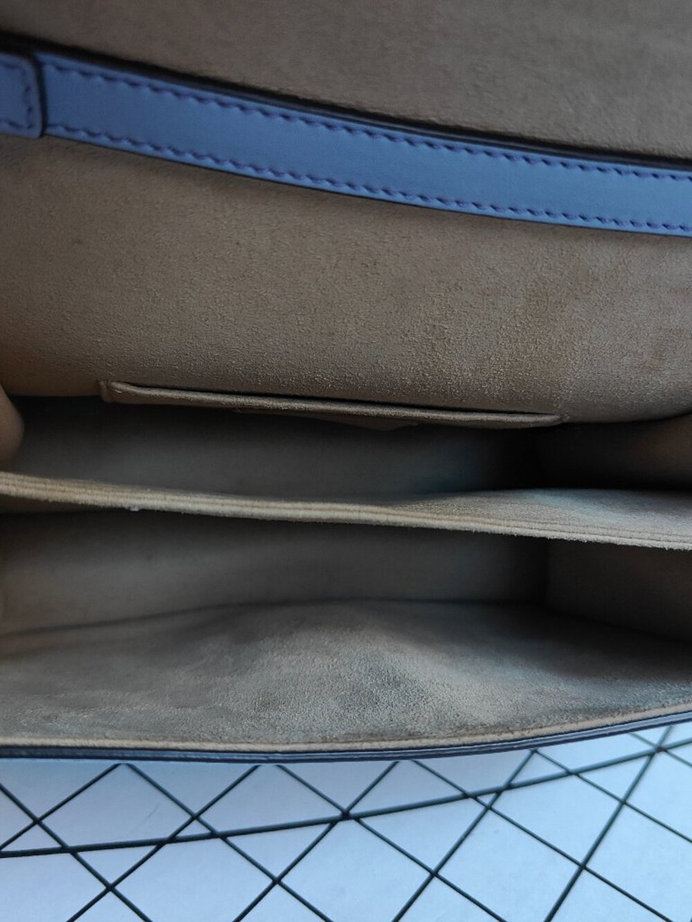 Fendi Kan I light blue shoulder purse - Picture 14 of 14